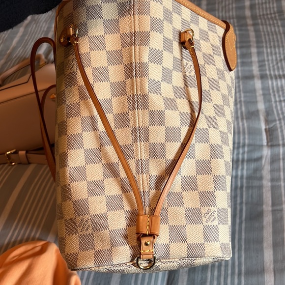 Louis Vuitton // neverfull MM bag Damier Azur - Picture 7 of 9